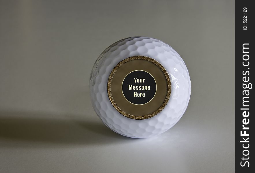 Magic Fortune telling golf ball which can be modified with any message. Magic Fortune telling golf ball which can be modified with any message