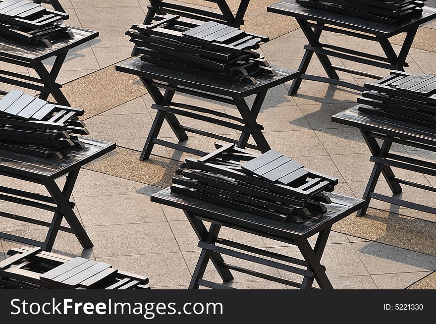 Symmetry In Chairs And Tables