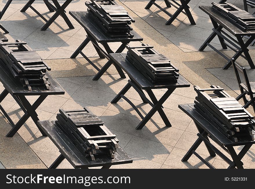 Symmetry in chairs and tables