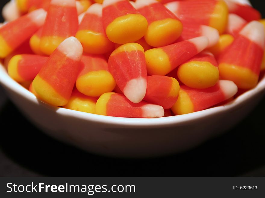 Bowl Of Candy Corn