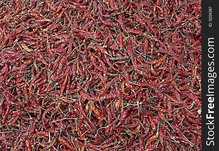 Texture of red spicy chilly. Texture of red spicy chilly