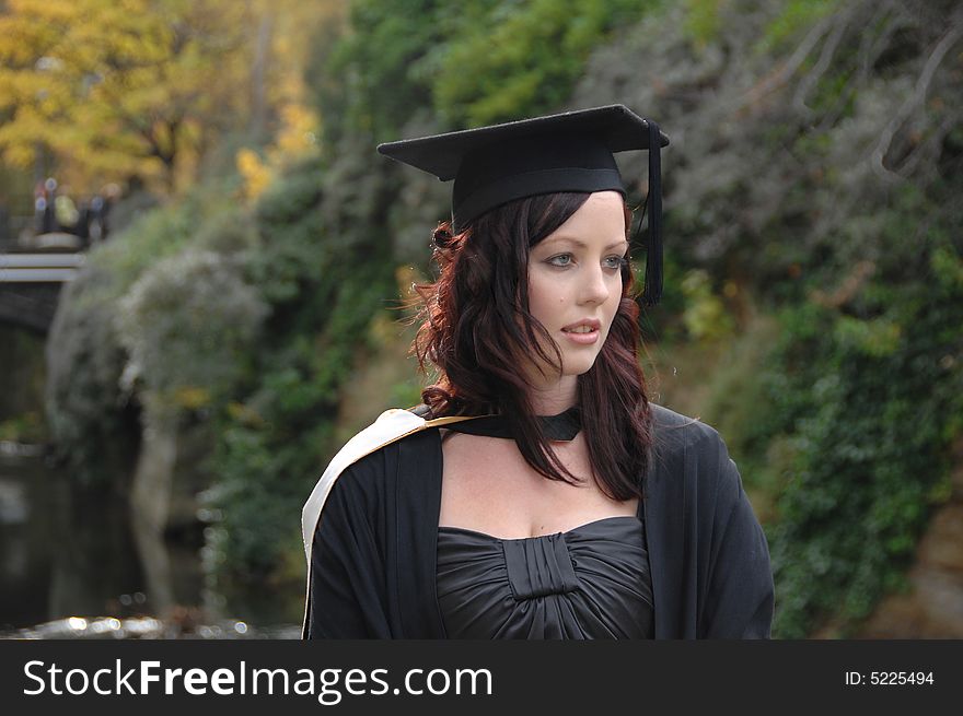 Young Woman Graduate