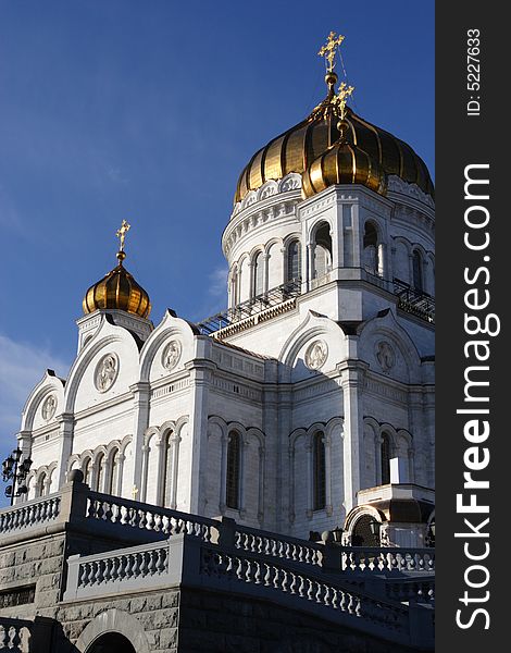 Main cathedral in Moscow, Russia