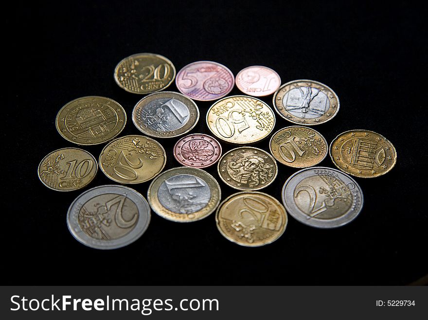 A lot of metal euros