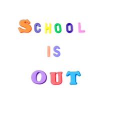 School Is Out Stock Photography