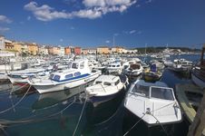City Harbour In Rovinj Royalty Free Stock Image City Harbour In Rovinj Royalty Free Stock Image
