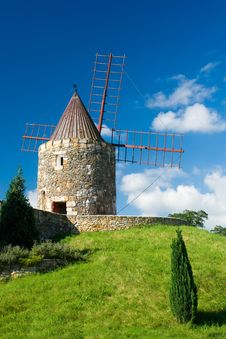 Wind Mill In German Royalty Free Stock Images Wind Mill In German Royalty Free Stock Images