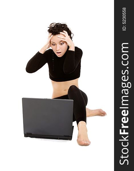 Lady With A Laptop