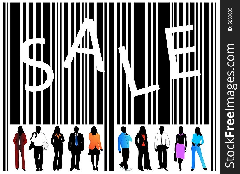 Barcode and people