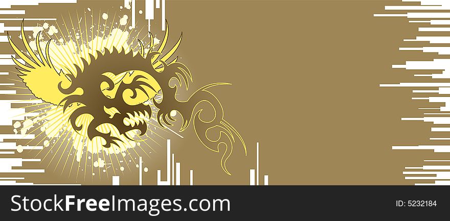 Dragon banner