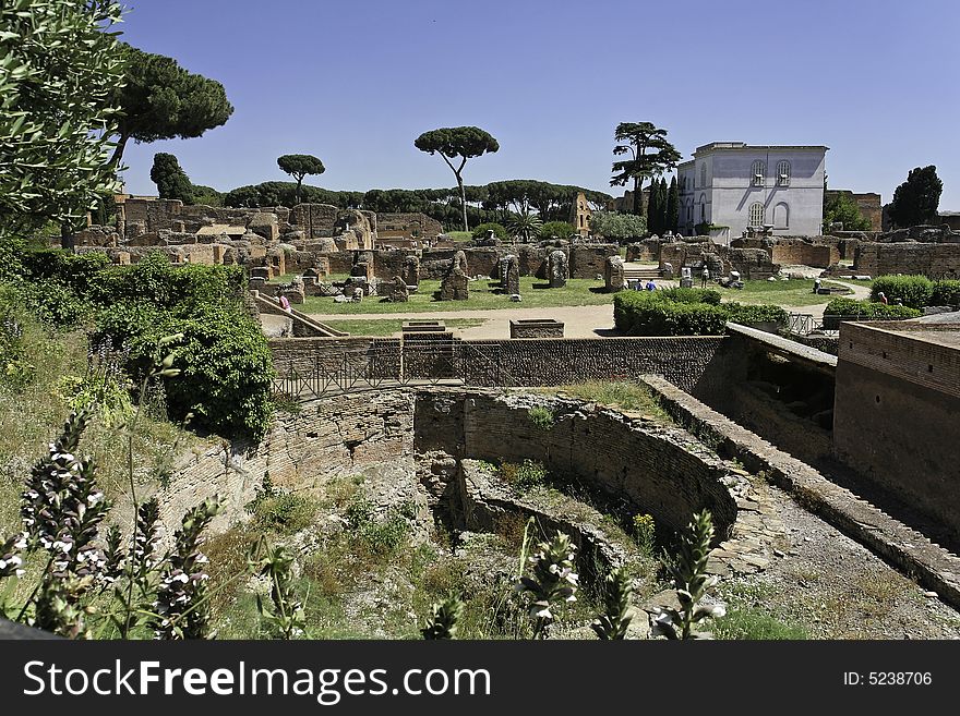 Palatin - Ruins, Forum Romanum in Rome