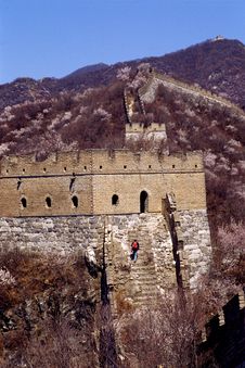 The Great Wall Royalty Free Stock Image The Great Wall Royalty Free Stock Image
