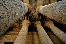 Horus Temple At Edfu Town Stock Image Horus Temple At Edfu Town Stock Image