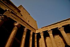 Horus Temple At Edfu Town Royalty Free Stock Photos Horus Temple At Edfu Town Royalty Free Stock Photos