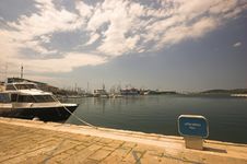 City Harbour In Pula Royalty Free Stock Photography City Harbour In Pula Royalty Free Stock Photography