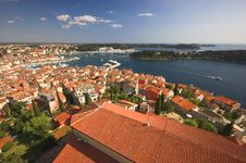 A View Of Rovinj Royalty Free Stock Photos A View Of Rovinj Royalty Free Stock Photos