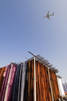 Jet In The Sky Royalty Free Stock Photos Jet In The Sky Royalty Free Stock Photos