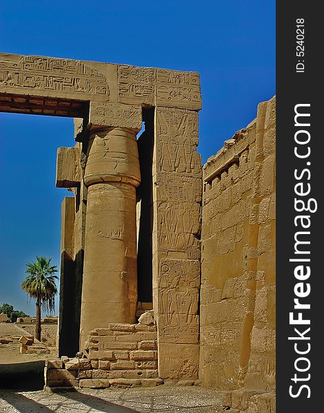 Karnak Temple At Luxor