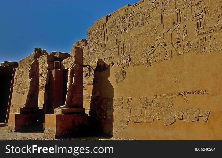 Karnak temple at Luxor - Thebes - Egypt