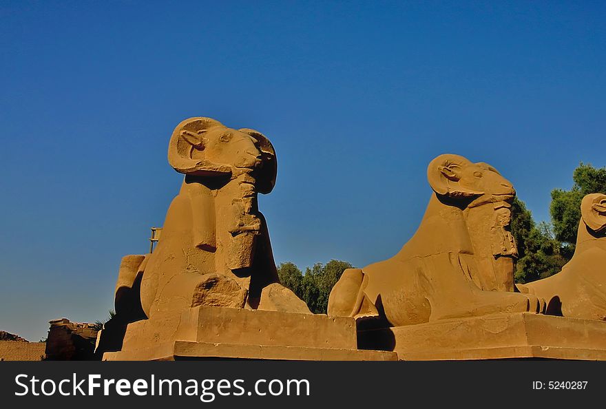 Karnak temple at Luxor - Thebes - Egypt