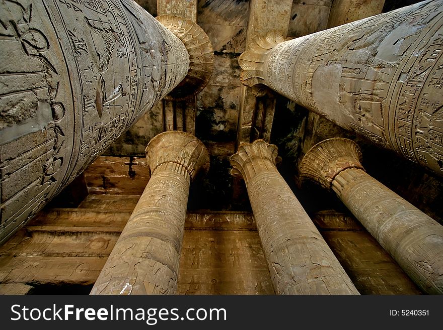 Horus temple at Edfu town