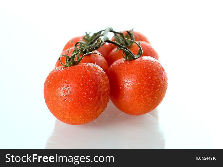 Fresh Tomatoes, Isolated