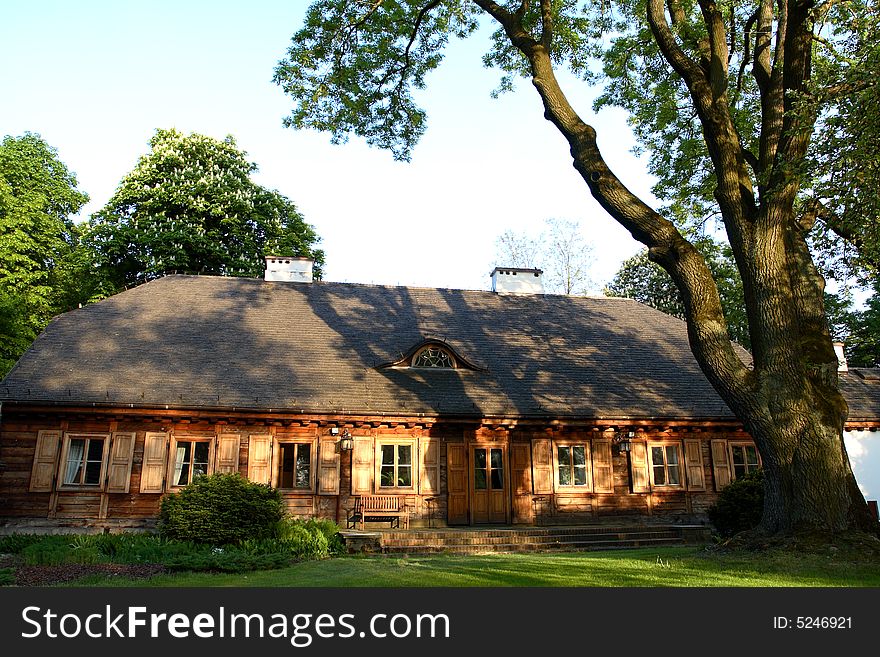 Old house in park - Poland