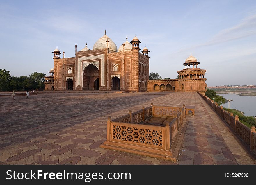 Side Building Of Taj Mahal