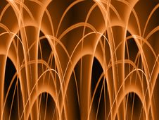 Glowing Brown Arcs Stock Image Glowing Brown Arcs Stock Image