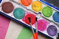 Paint Set Stock Images