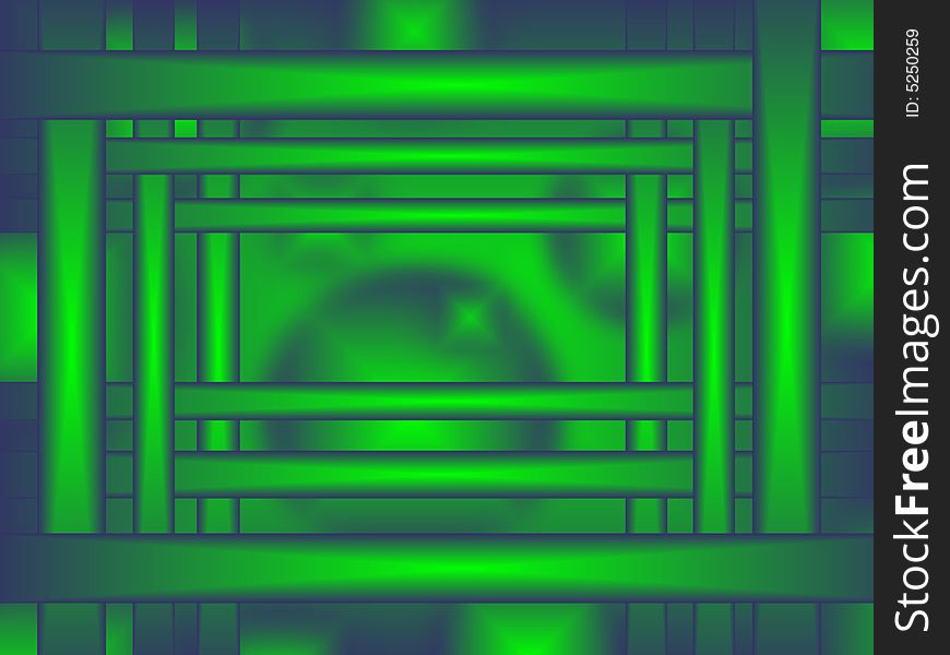 Background for the PC screen with solid 3d effects and gray-green gradients, Bitmap. Background for the PC screen with solid 3d effects and gray-green gradients, Bitmap