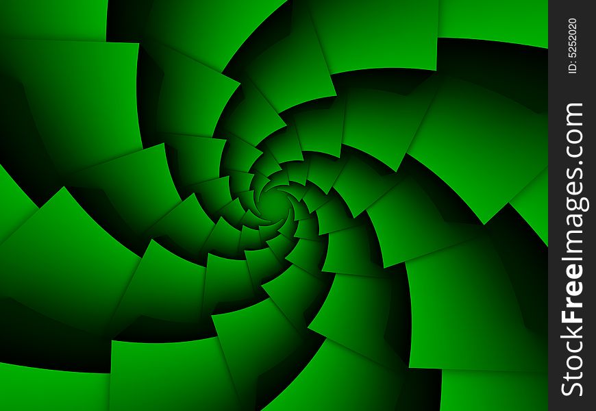Abstract Spiraling Background