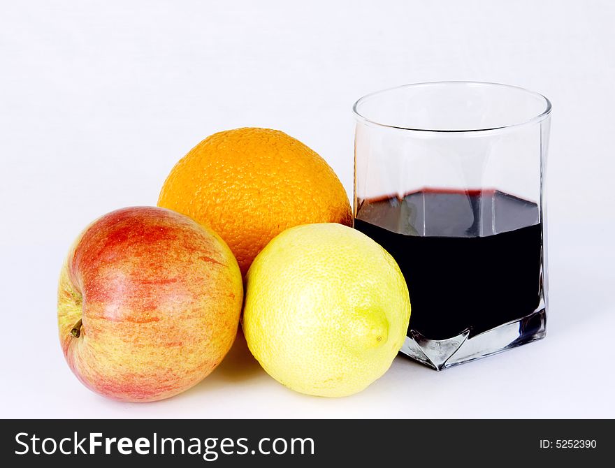 Fruit And Red Wine