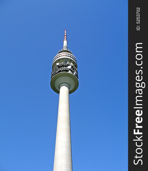 Tv Tower on Olympic Village in Munchen