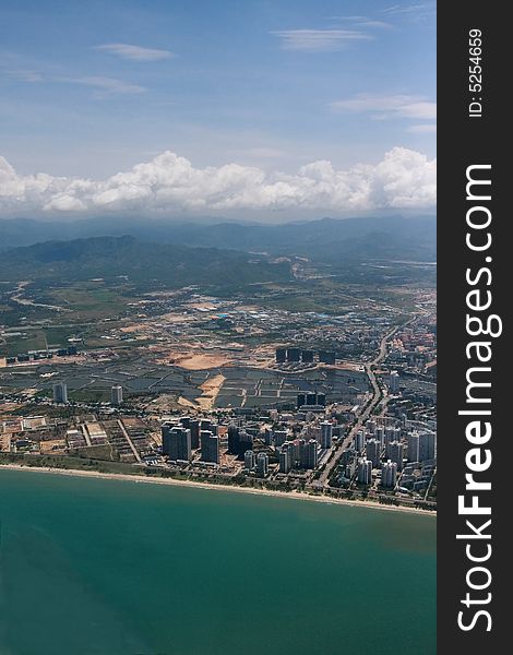 SanYa city,most beautiful city of china. close of beach. SanYa city,most beautiful city of china. close of beach.