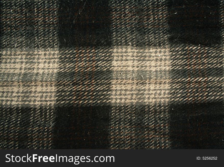 Texture of knitted dark blue and beige cloth. Texture of knitted dark blue and beige cloth