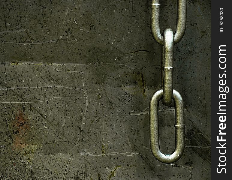 Chain, industry, grey, background, indoors, factory, hanging