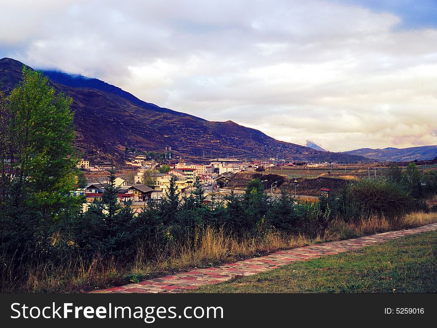 Country.hills.
jiuzhai.
sichuan.china.