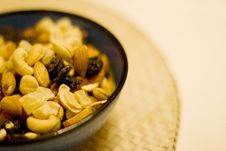 Mixed Nuts And Dried Fruits Royalty Free Stock Images