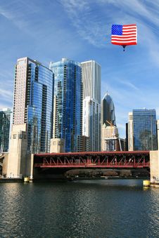 The High-rise Buildings In Chicago Stock Photo The High-rise Buildings In Chicago Stock Photo