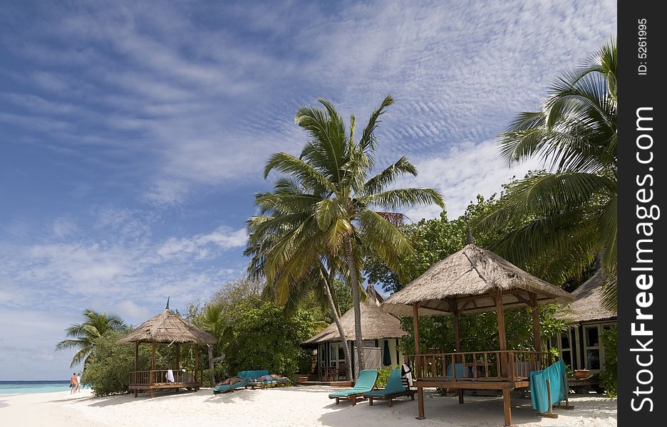 Maldives seascape