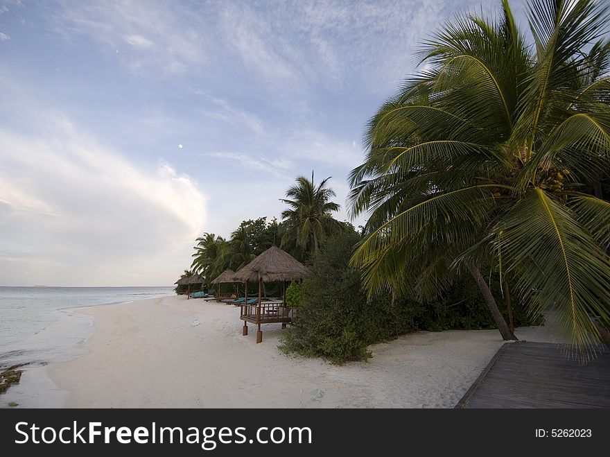 Maldives seascape