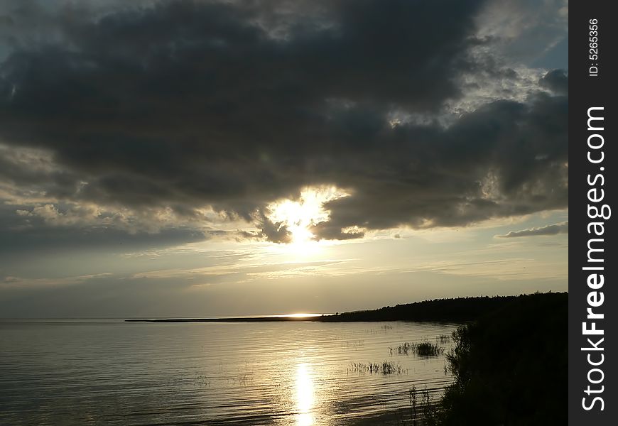 The sun to breach clouds. The sun to breach clouds.