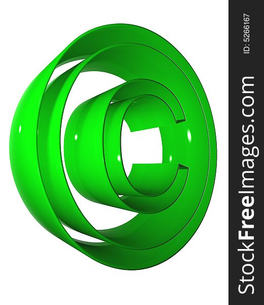 006 Symbol 3D At 9000 Green
