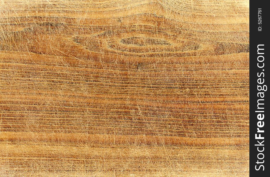 Wood Texture With Scratches