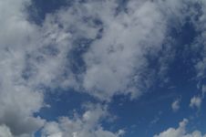 White Clouds In The Blue Sky Royalty Free Stock Photo White Clouds In The Blue Sky Royalty Free Stock Photo