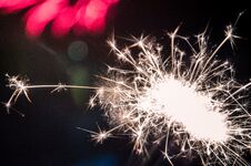 The Fireworks Royalty Free Stock Images The Fireworks Royalty Free Stock Images