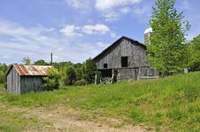 Old Shed And Barn Royalty Free Stock Image Old Shed And Barn Royalty Free Stock Image