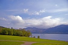 Land Of The Loch Royalty Free Stock Images