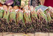 Fresh Asparagus Bundles Royalty Free Stock Photo Fresh Asparagus Bundles Royalty Free Stock Photo